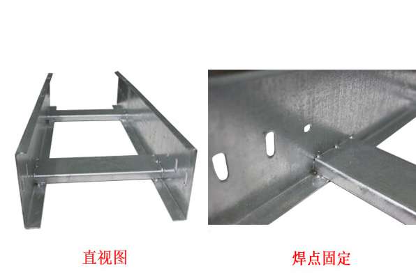 热镀锌梯式桥架细节图