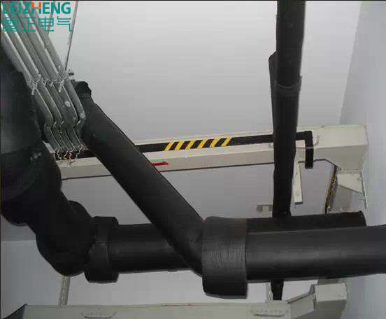 电缆桥架跨接线安装现场