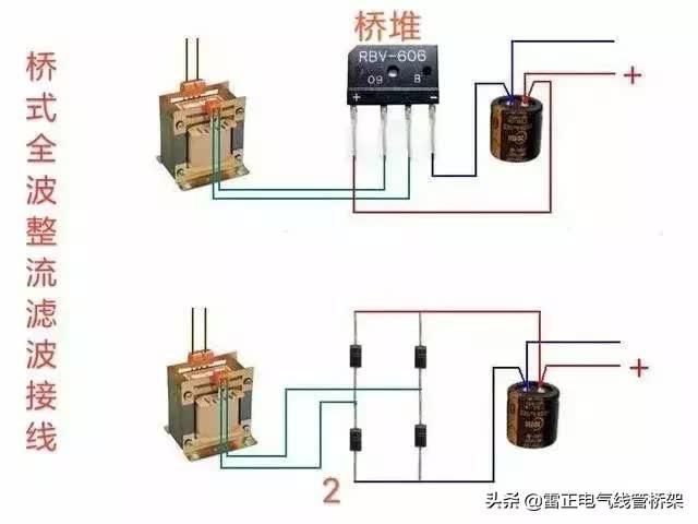 常用交流接触器实物接线彩图，简单明了，一目了然，建议收藏