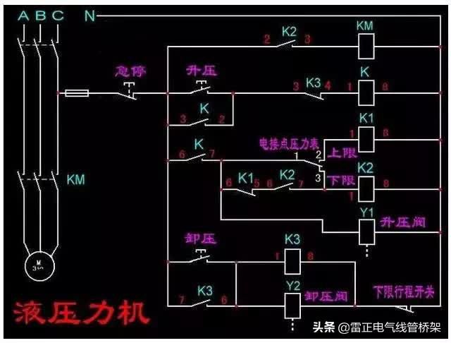 常用交流接触器实物接线彩图，简单明了，一目了然，建议收藏