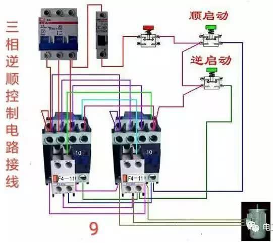 常用交流接触器实物接线图，简单明了！纯纯的干货！