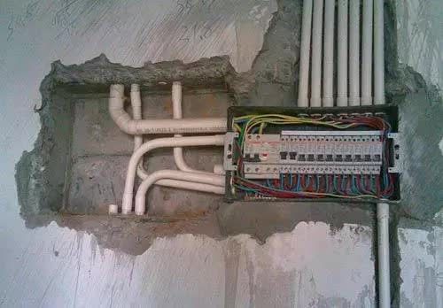 家用配电箱的安装方法、配电箱线路图