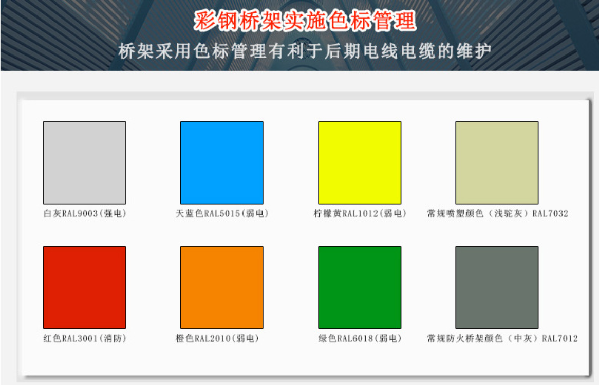 节能复合高耐腐彩钢桥架