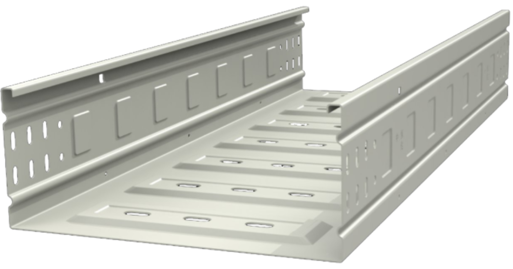 托盘式模压增强底桥架