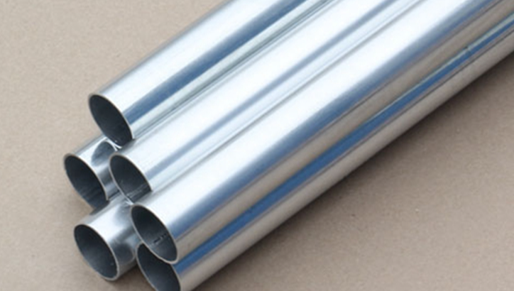 热镀锌钢管是什么颜色的